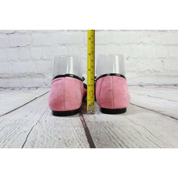 Vince Camuto Timba  Pink Suede Slip On Casual Flat Shoes Size 6 Medium - Picture 6 of 10